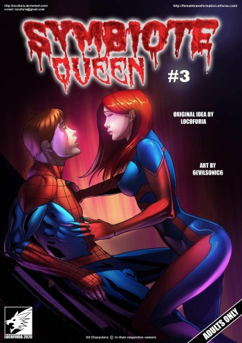 Symbiote Queen #3 cover