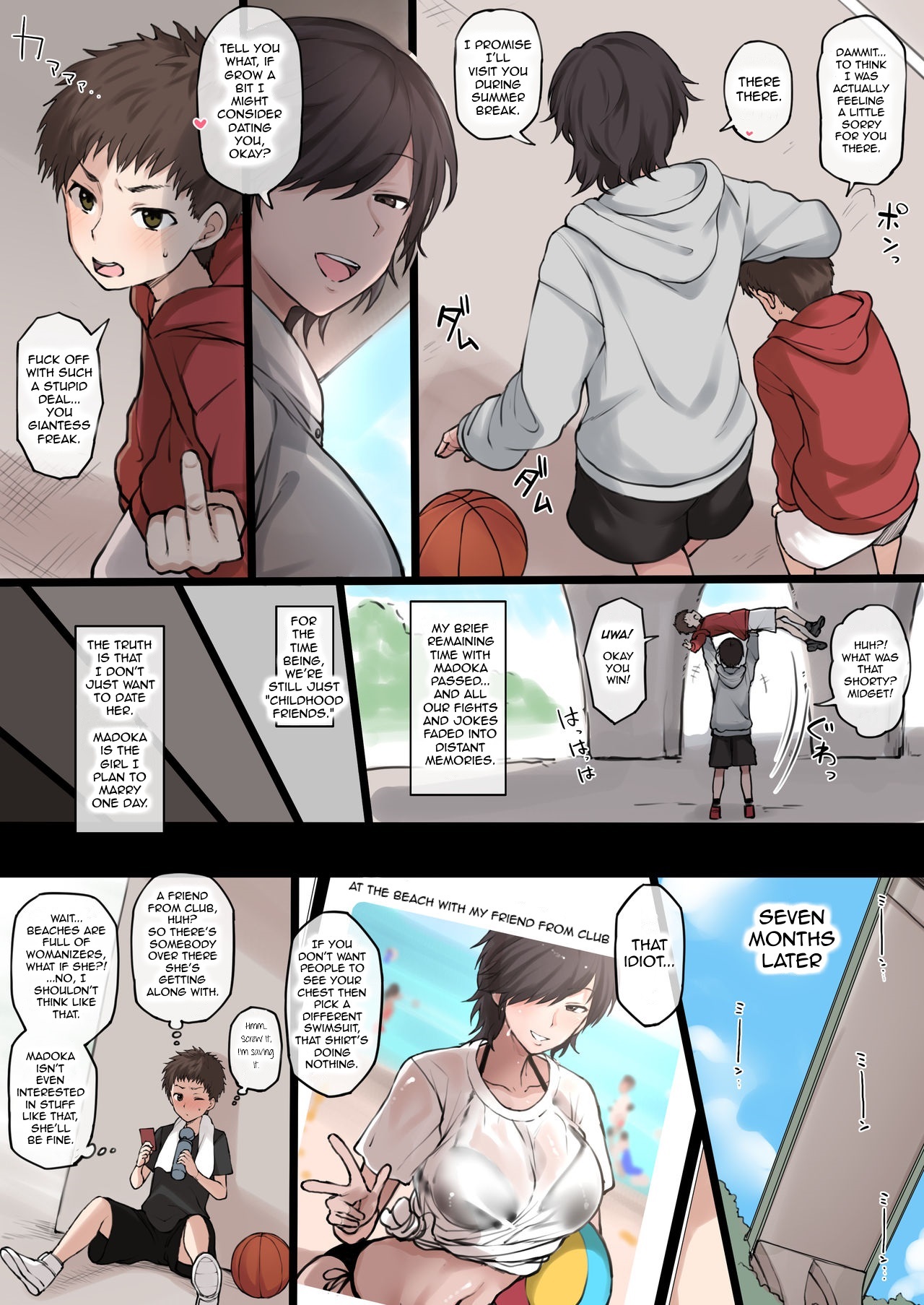 An NTR Perspective of a Picture Uploaded to Twitter of a Tall and Sporty Tomboy page 4 full