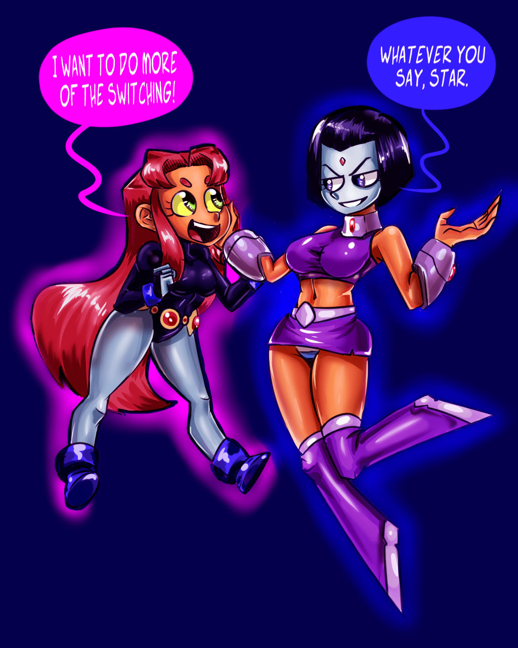 Teen Titans Transformation page 8 full