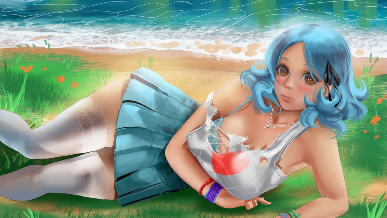 Cute Lady page 4 full