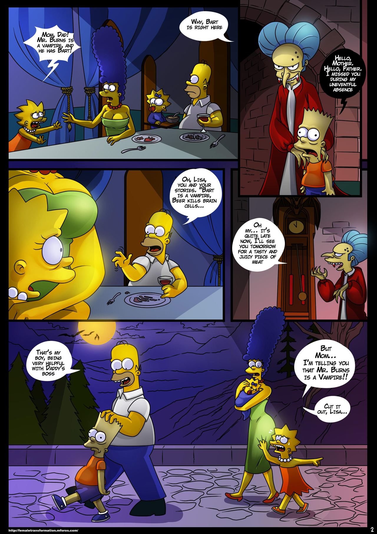 Treehouse of Horror #4 page 4 full