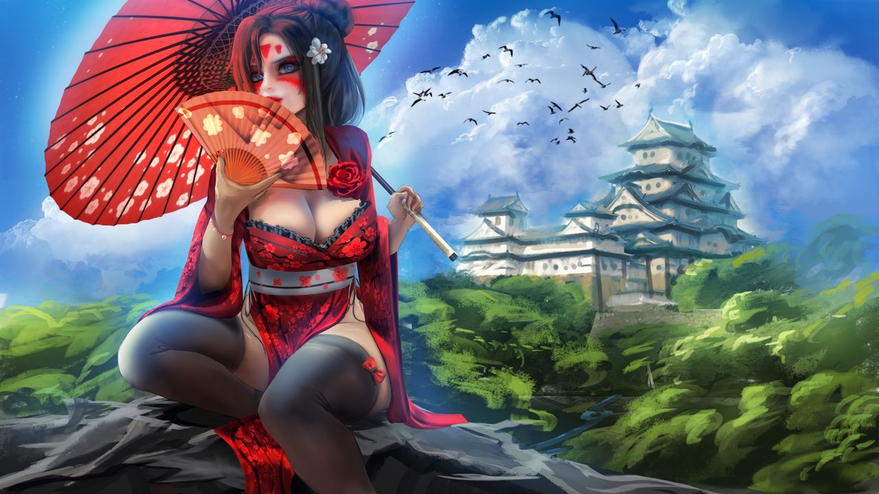 Geisha World page 1 full