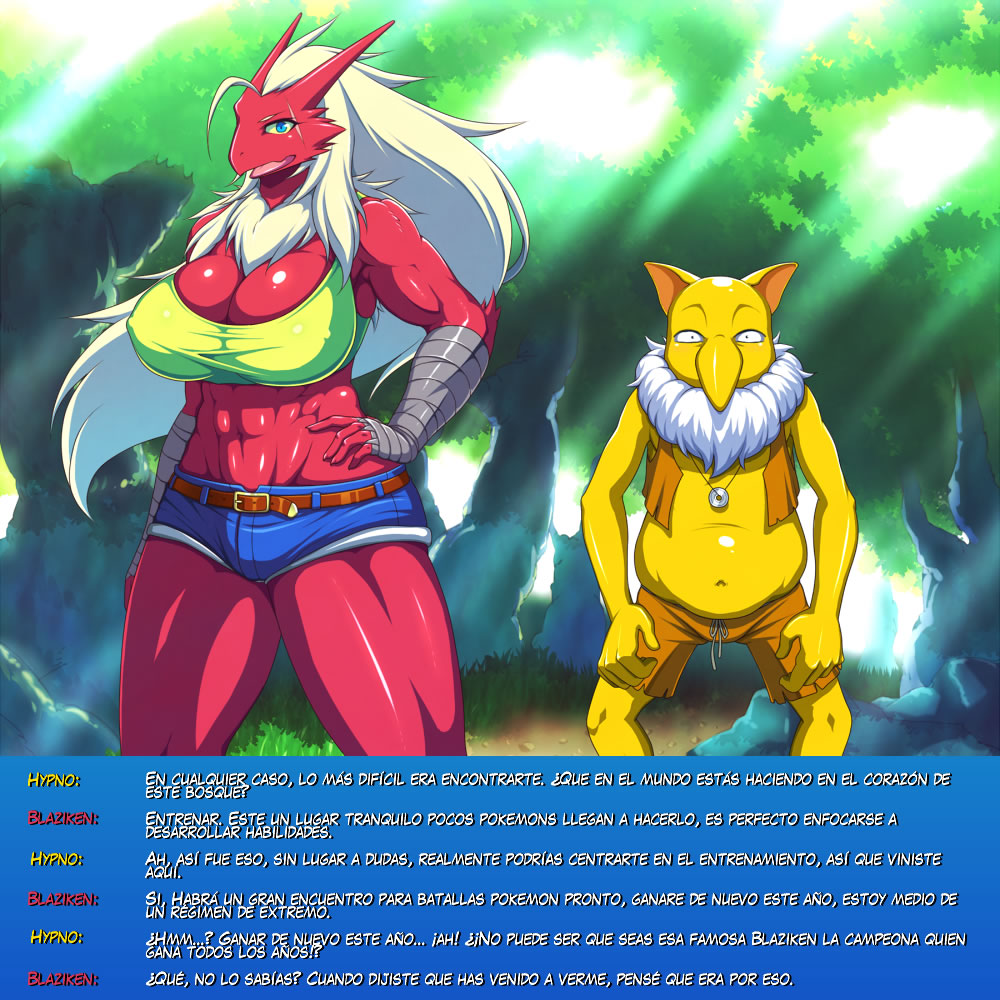 Sleeper x Bursyamo | Hypno x Blaziken page 9 full