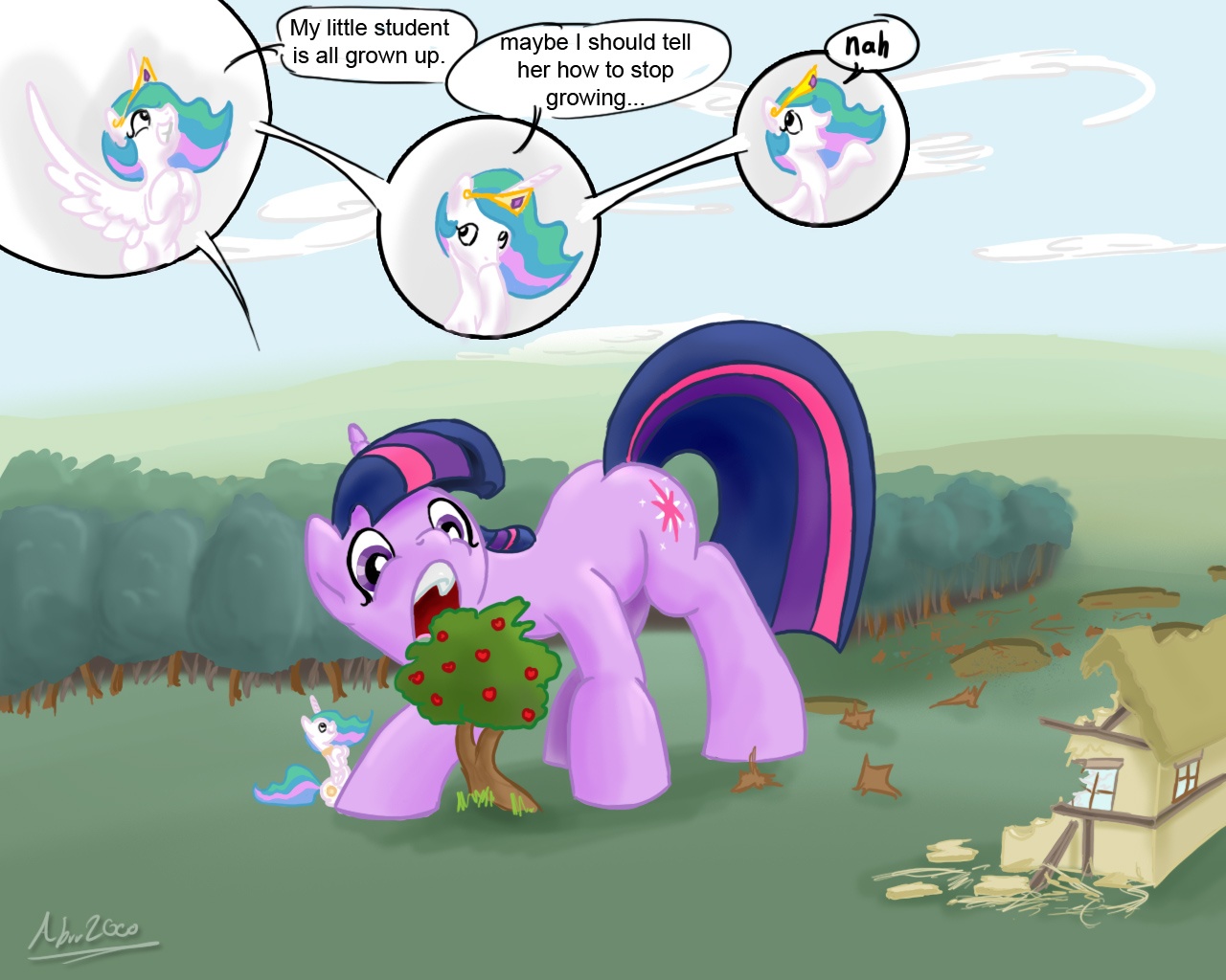 Giantess Twilight page 5 full