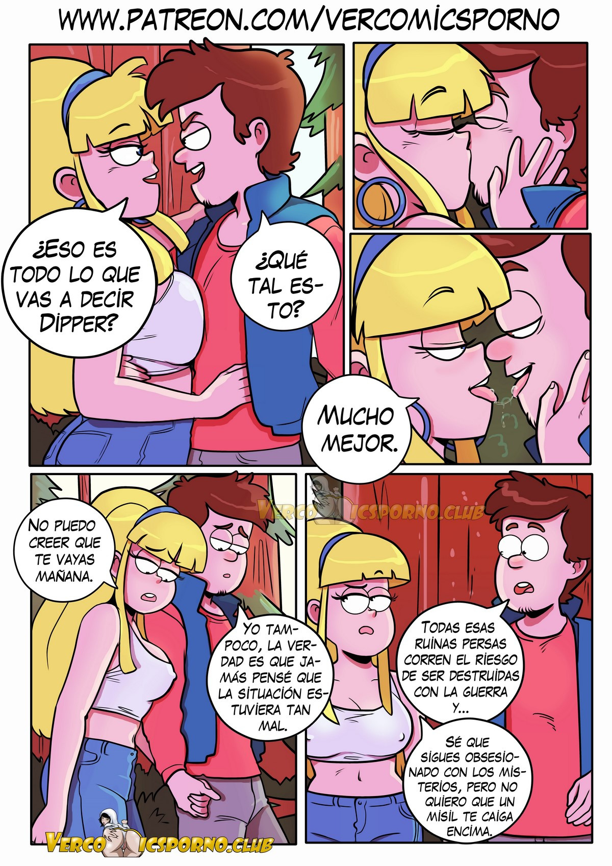 Gravity Falls: El Siguiente Verano -  -  -  - page 4 full