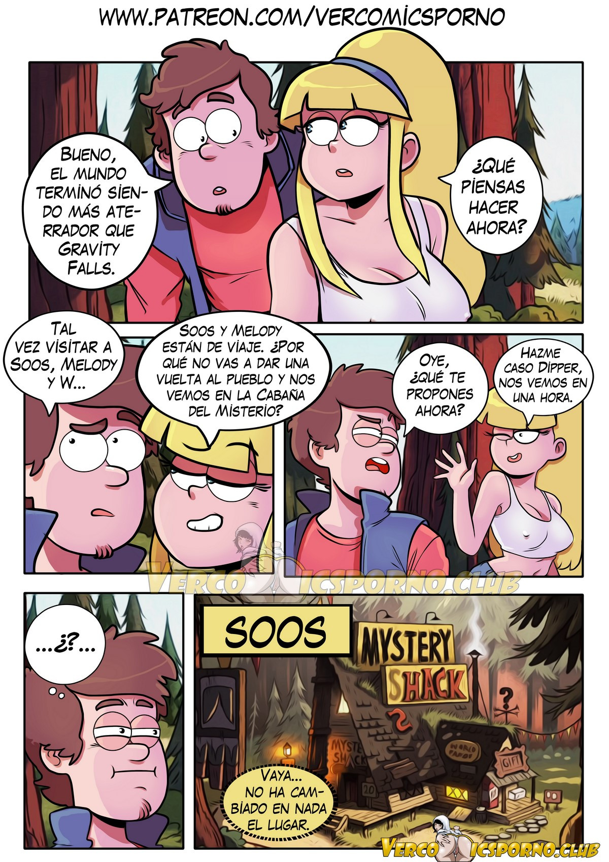 Gravity Falls: El Siguiente Verano -  -  -  - page 5 full