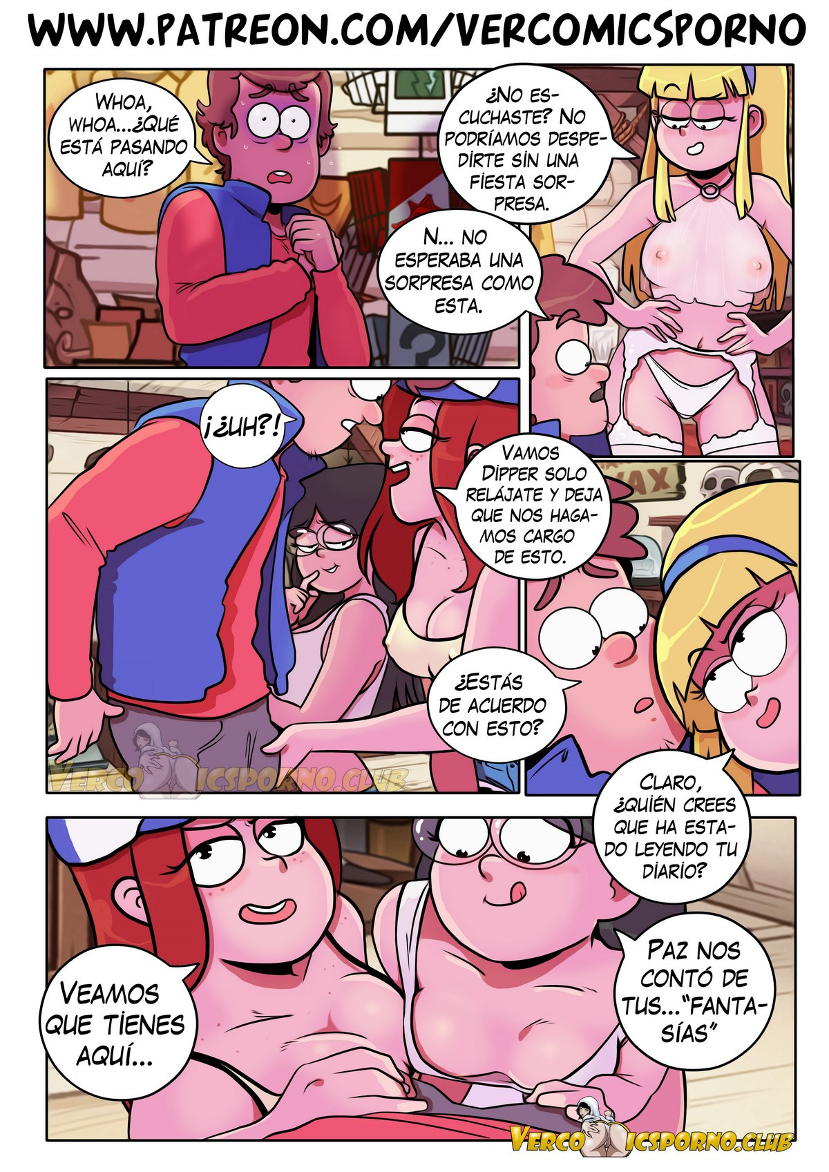 Gravity Falls: El Siguiente Verano -  -  -  - page 7 full