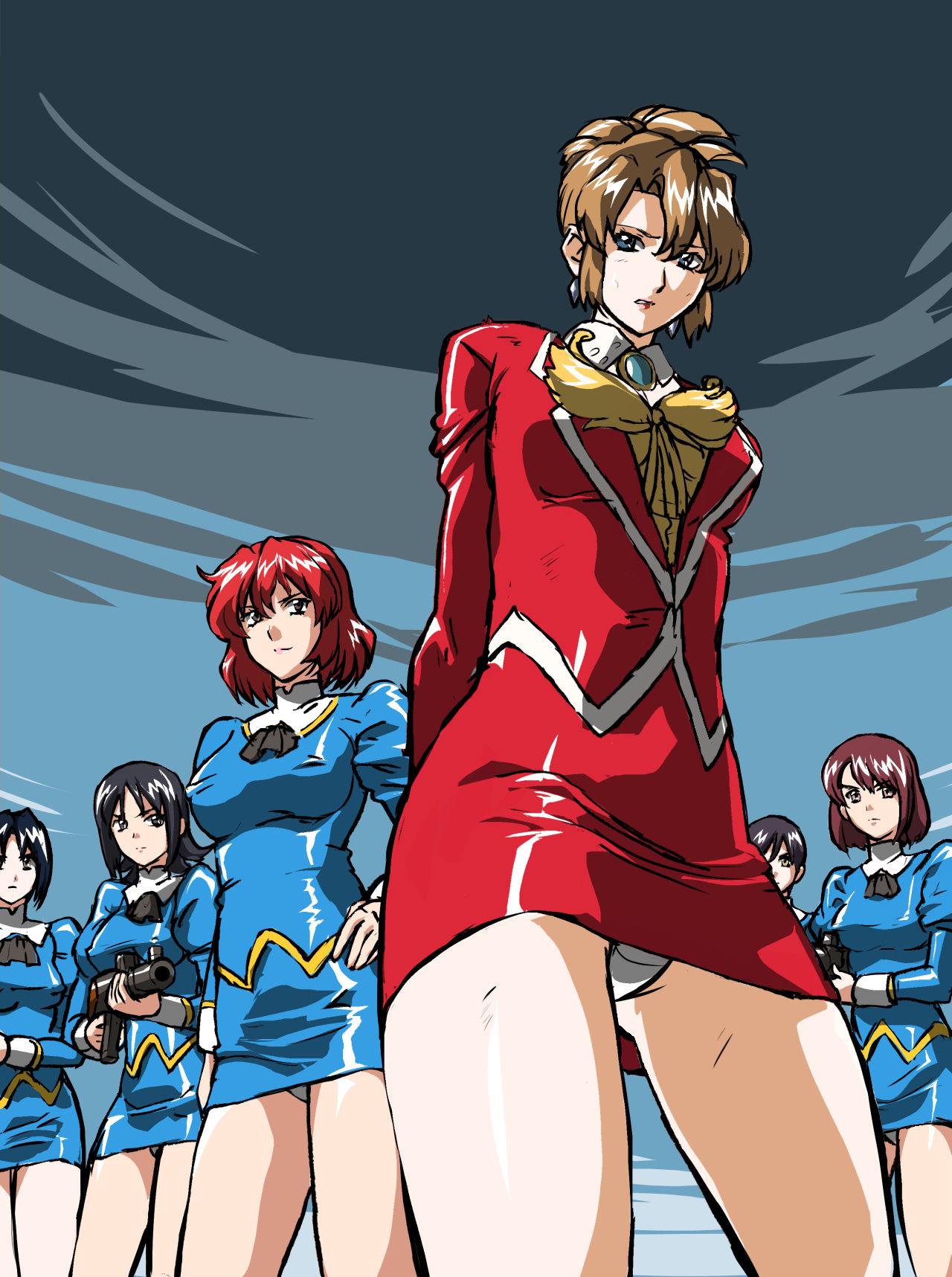 Agent Aika Fan ART page 1 full