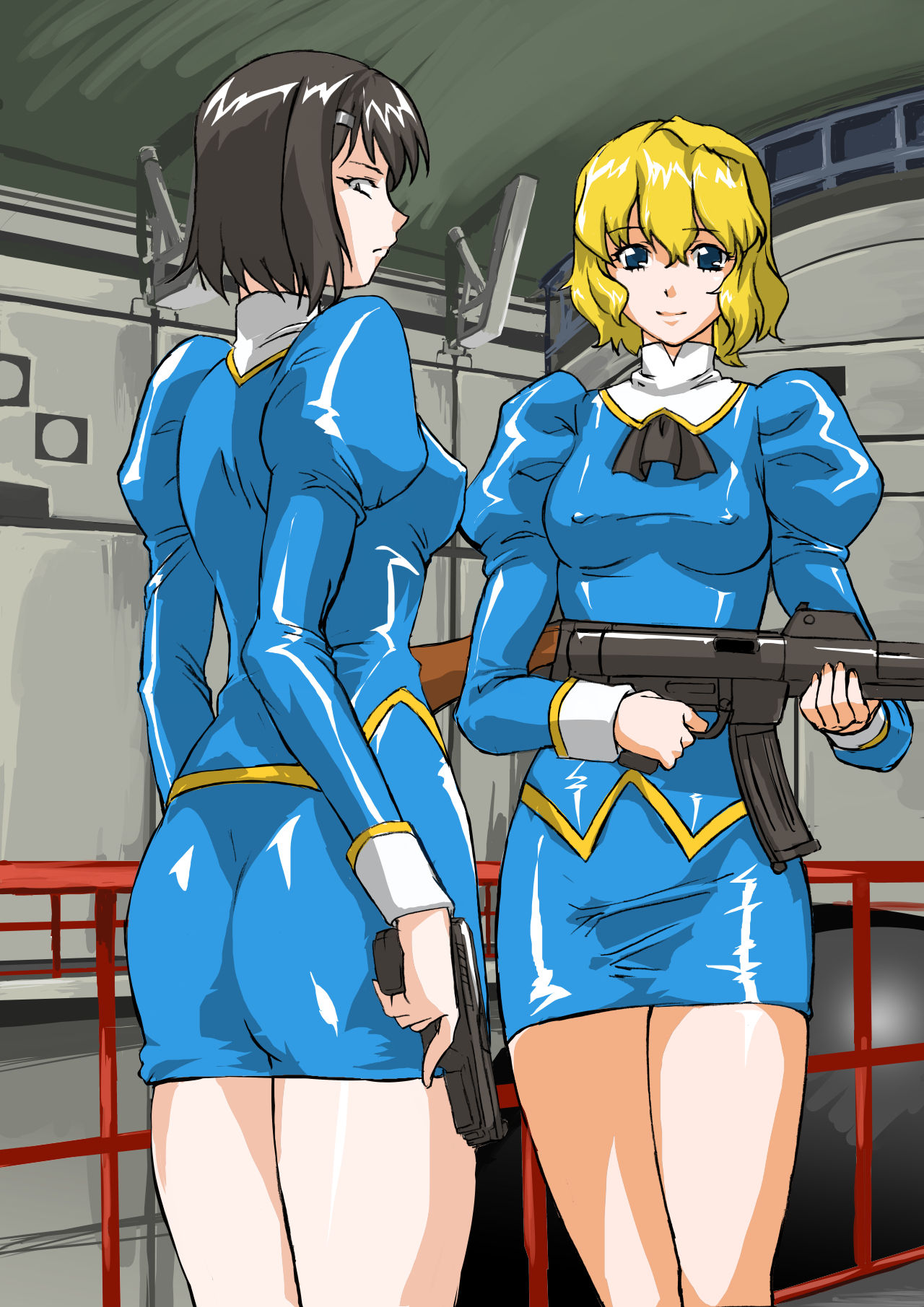 Agent Aika Fan ART page 6 full