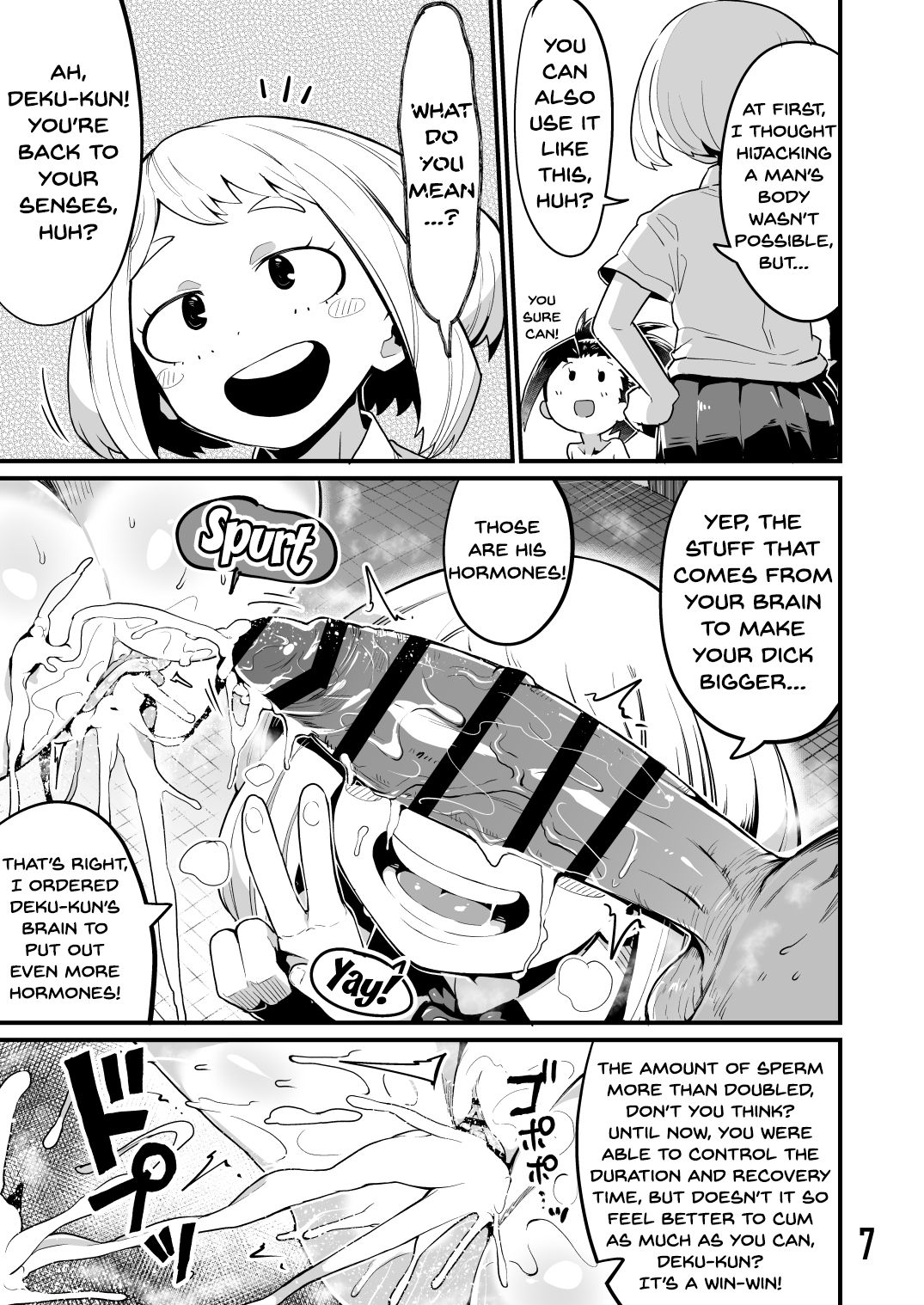 Boku to Nottori Villain Nakademia Vol. 3 page 6 full