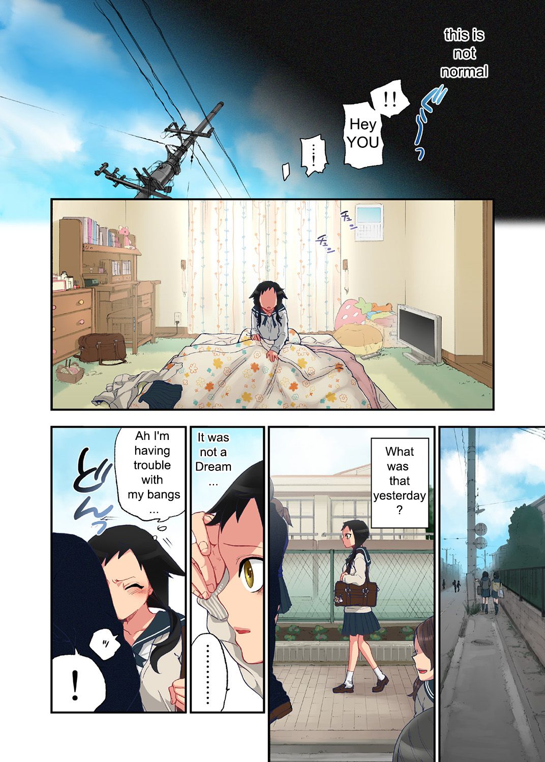Onaka ni Ippai, Ayakashi no Tane Ch. 1 page 8 full