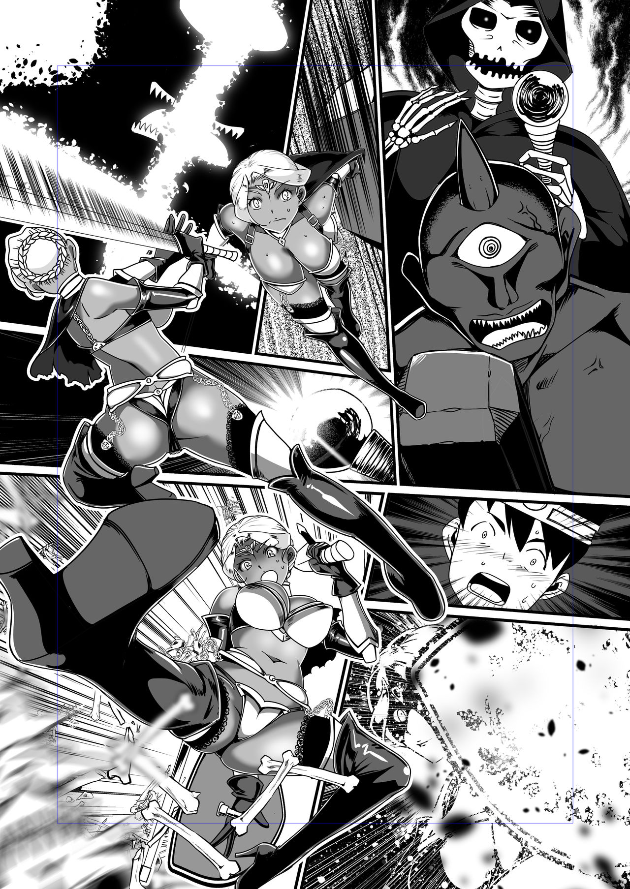 Kasshoku Onee-san no Fudeoroshi Yume to Kibou no Bikini Armour page 6 full