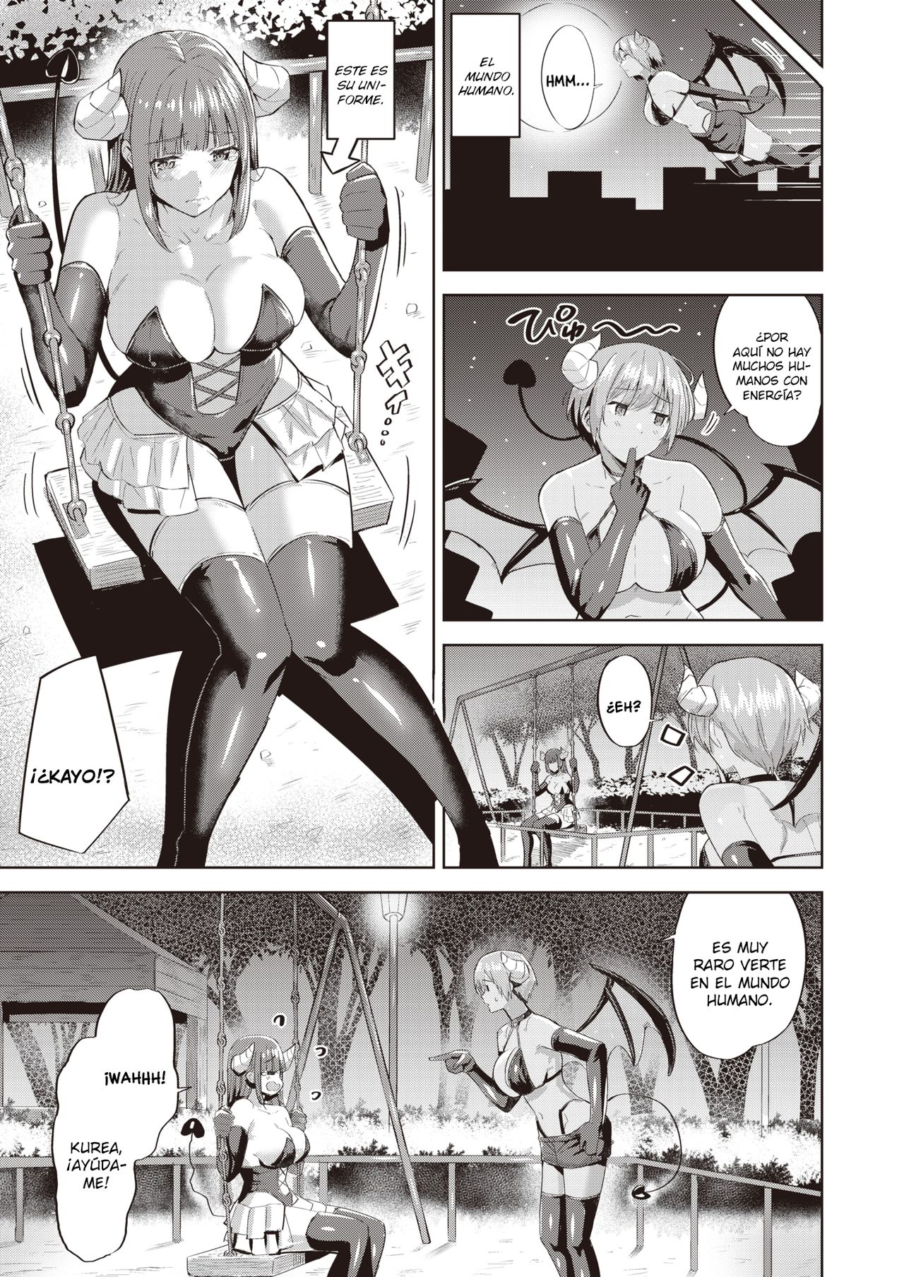 Kayo no Succubus Funtouki | La lucha de Kayo la súcubo page 3 full