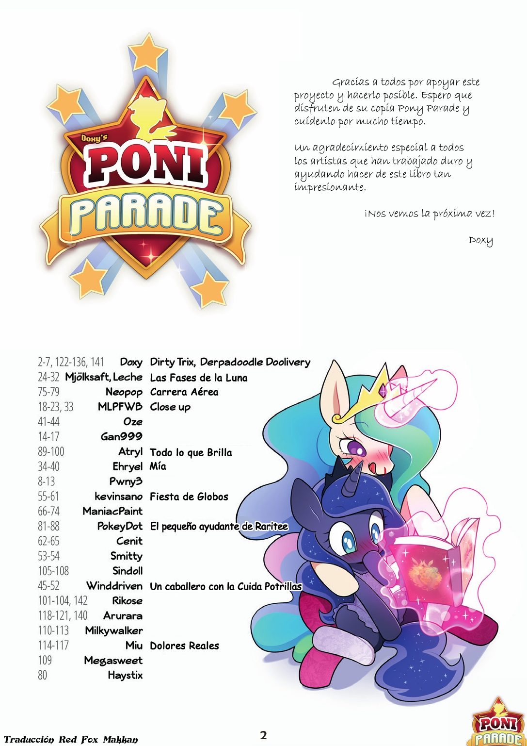Poni Parade page 2 full