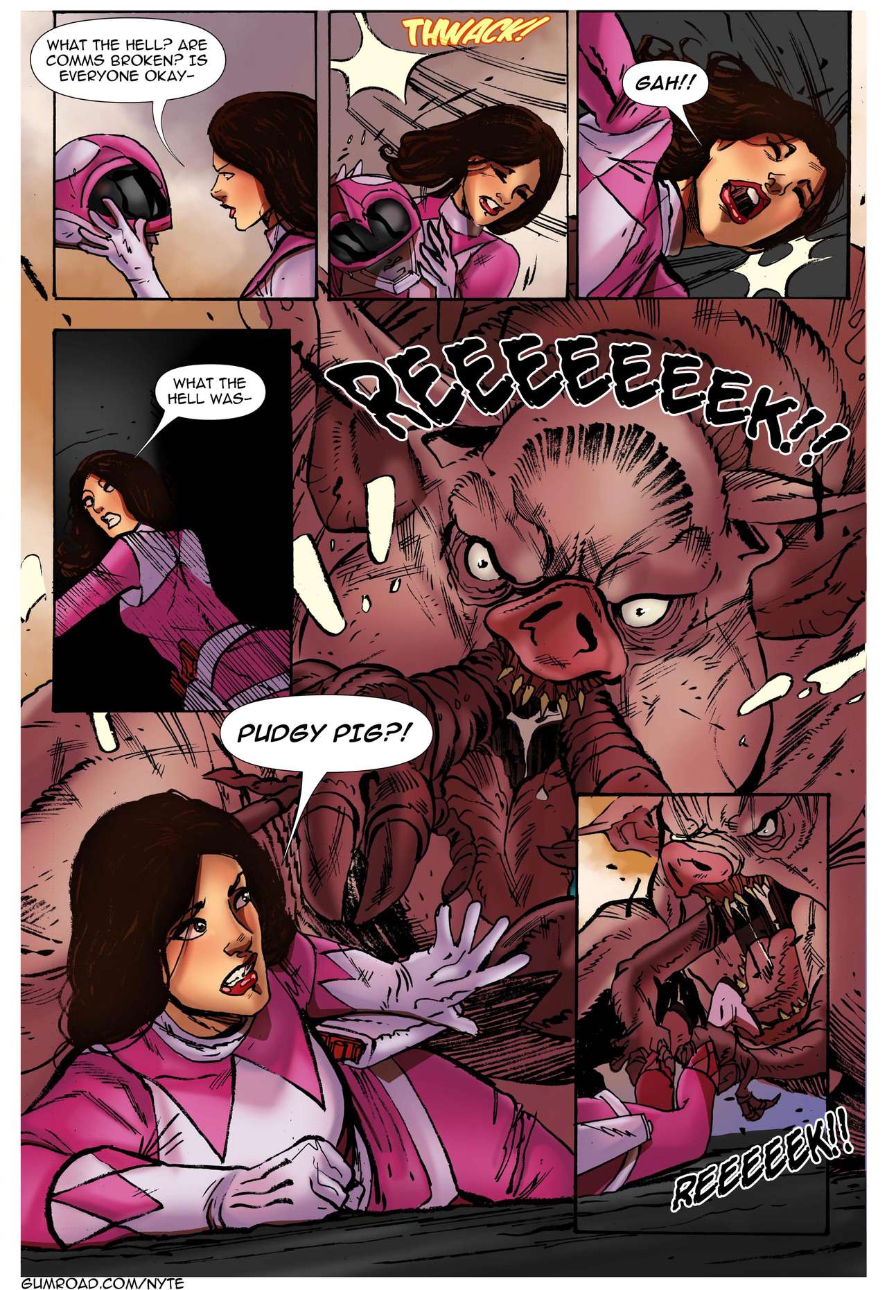 Mighty Vorin Power Rangers Kimberly page 3 full