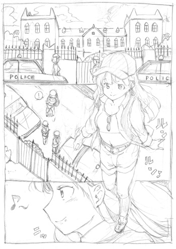 Futanari Kaitou Ao Danuki cover