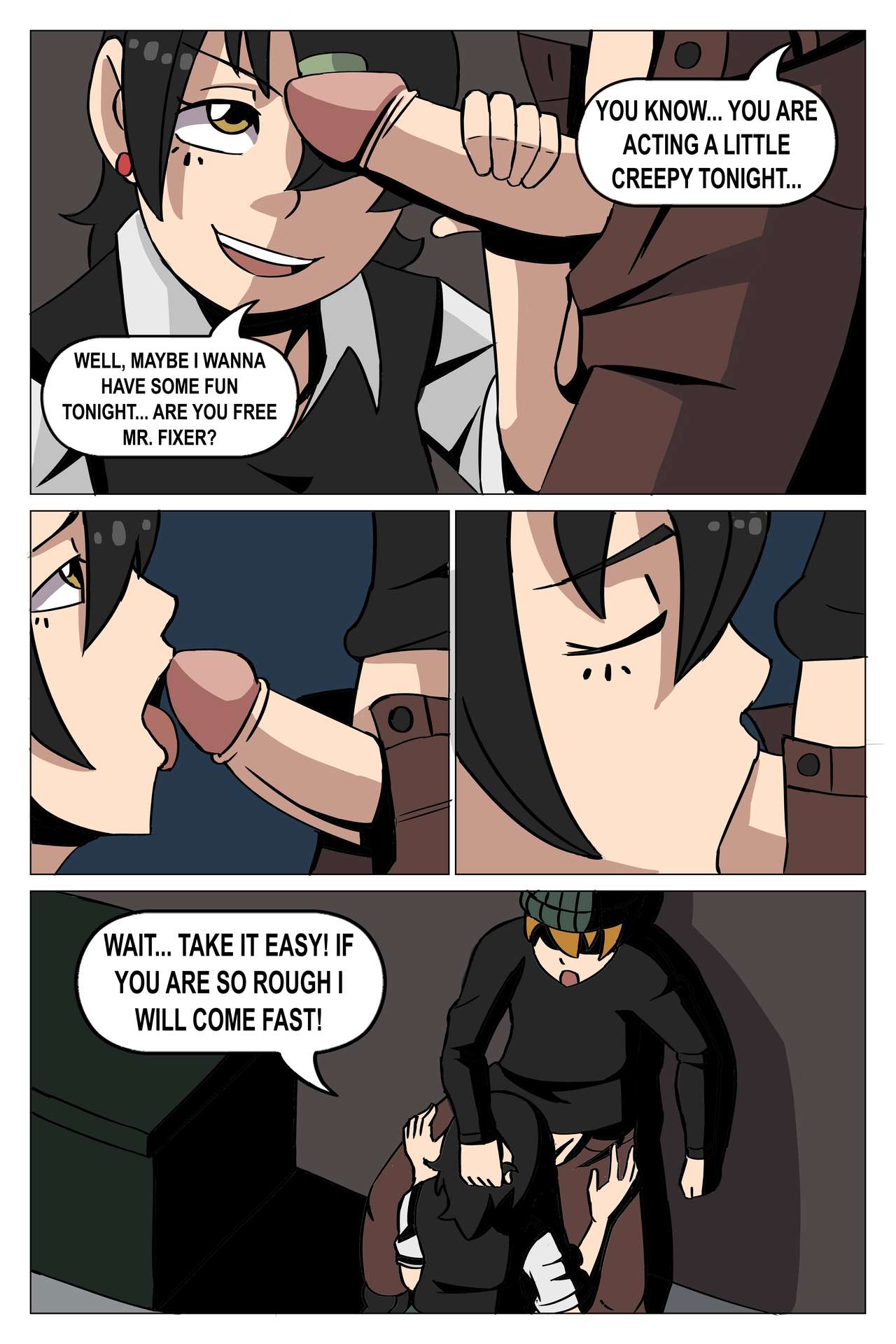 Spiderverse - A Bussy Night page 5 full