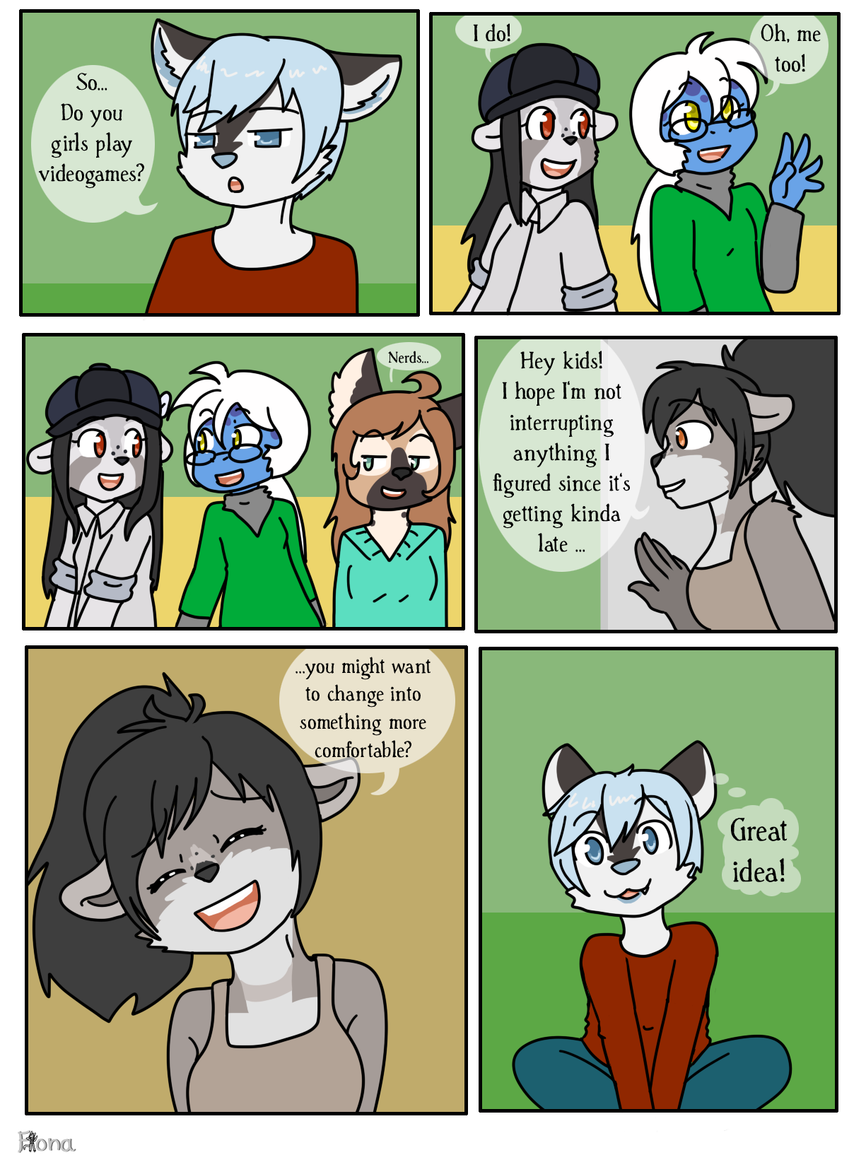 Sleepover page 5 full