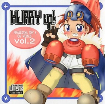 Mikagezawa Ren CG-Shuu Vol.2 -HURRY up! cover