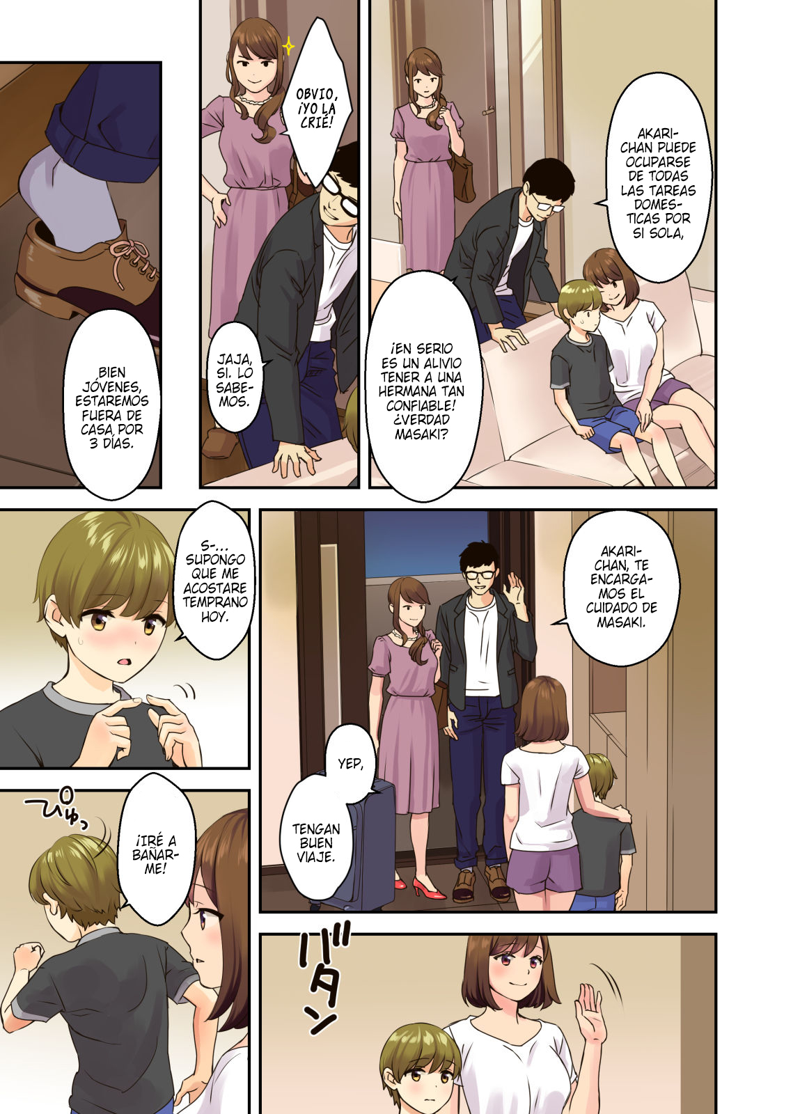 Papa to Mama ga Inai Aida ni... | Mientras papá y mamá estan lejos de... page 4 full