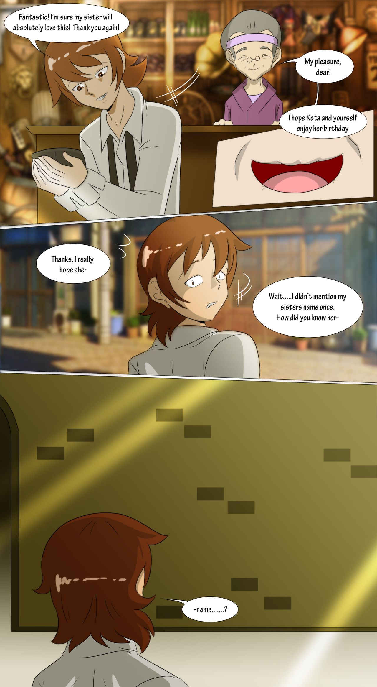 Sisterly Brother TG page 9 full