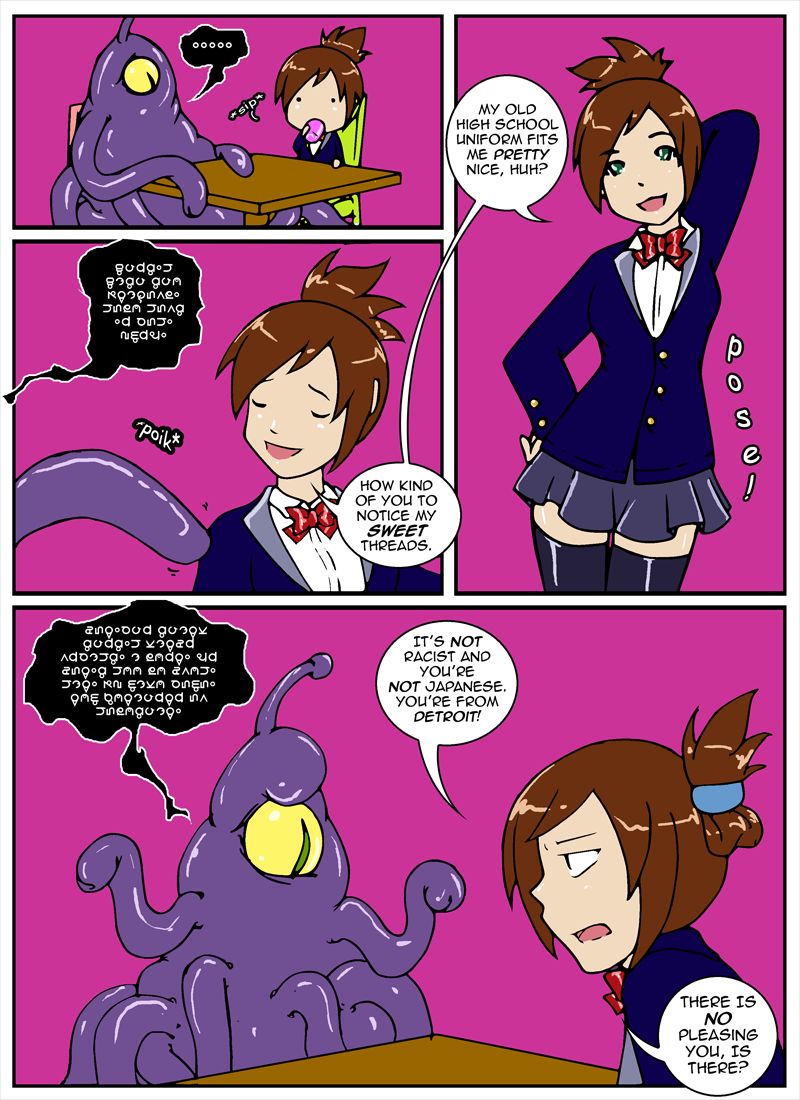 A DATE WITH THE TENTACLE MONSTER 1-12 and the Halloween Special page 3 full