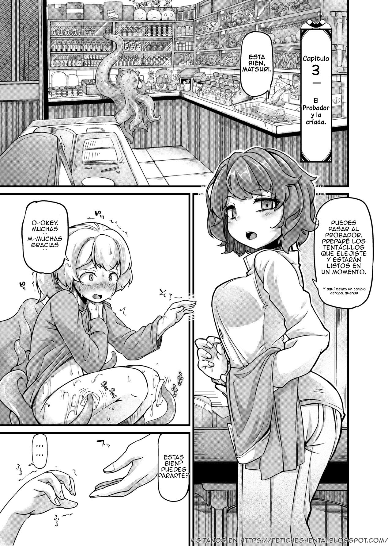 Anata no Machi no Shokushuya-san 3 | Your neighborhood tentacle shop 3 page 4 full