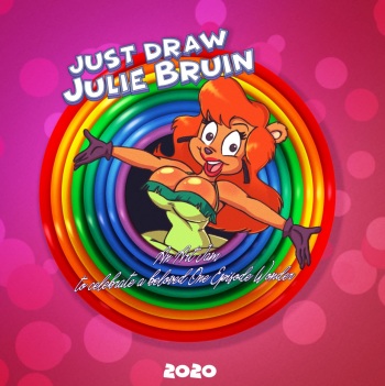 Just draw Julie Bruin Art Jam 2020 cover