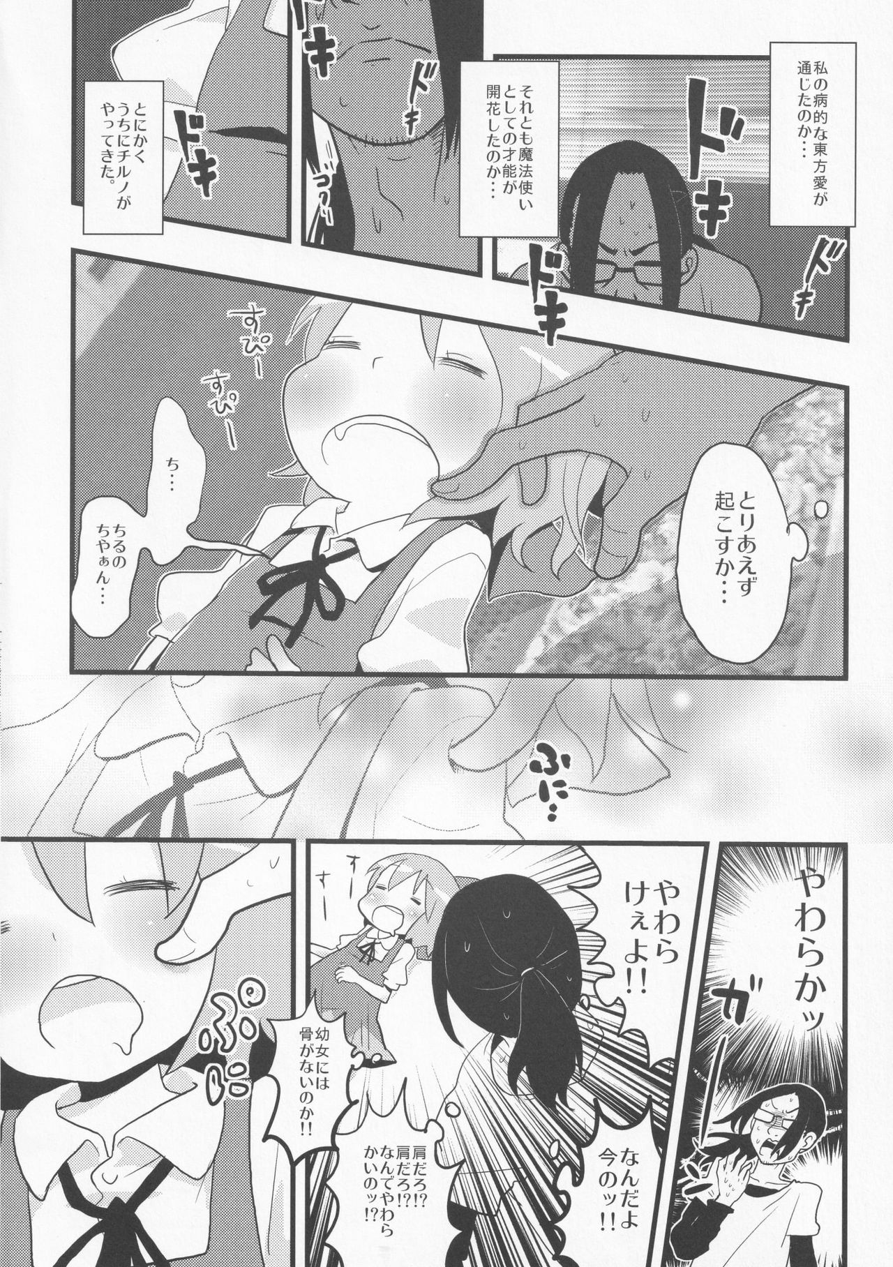 Neteiru Cirno ni Itazura Shitari Daiyousei wo Borokuso ni Shitari Seikyouiku Suru Hon. page 7 full