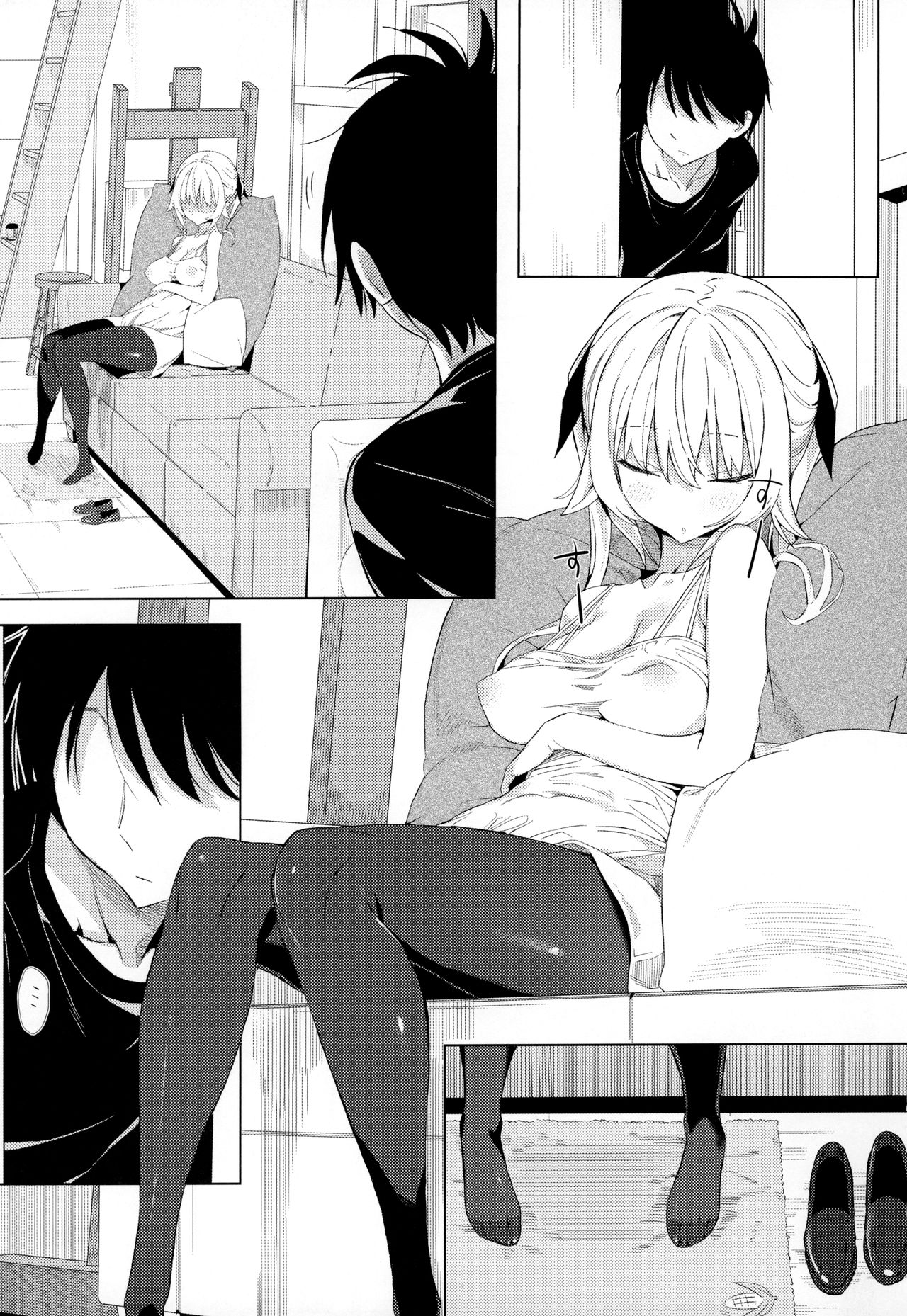 Dosukebe Akuma Musume ni Nama de Hame Houdai page 4 full