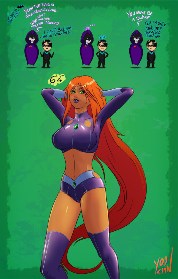 Raven x Starfire cover