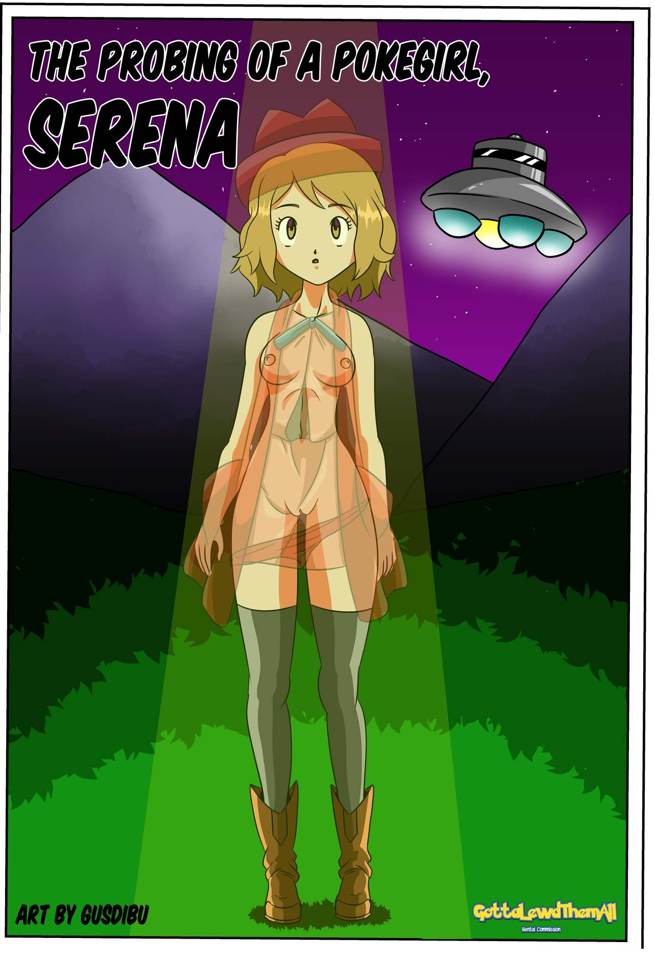 The Probing of a Pokegirl, Serena page 1 full
