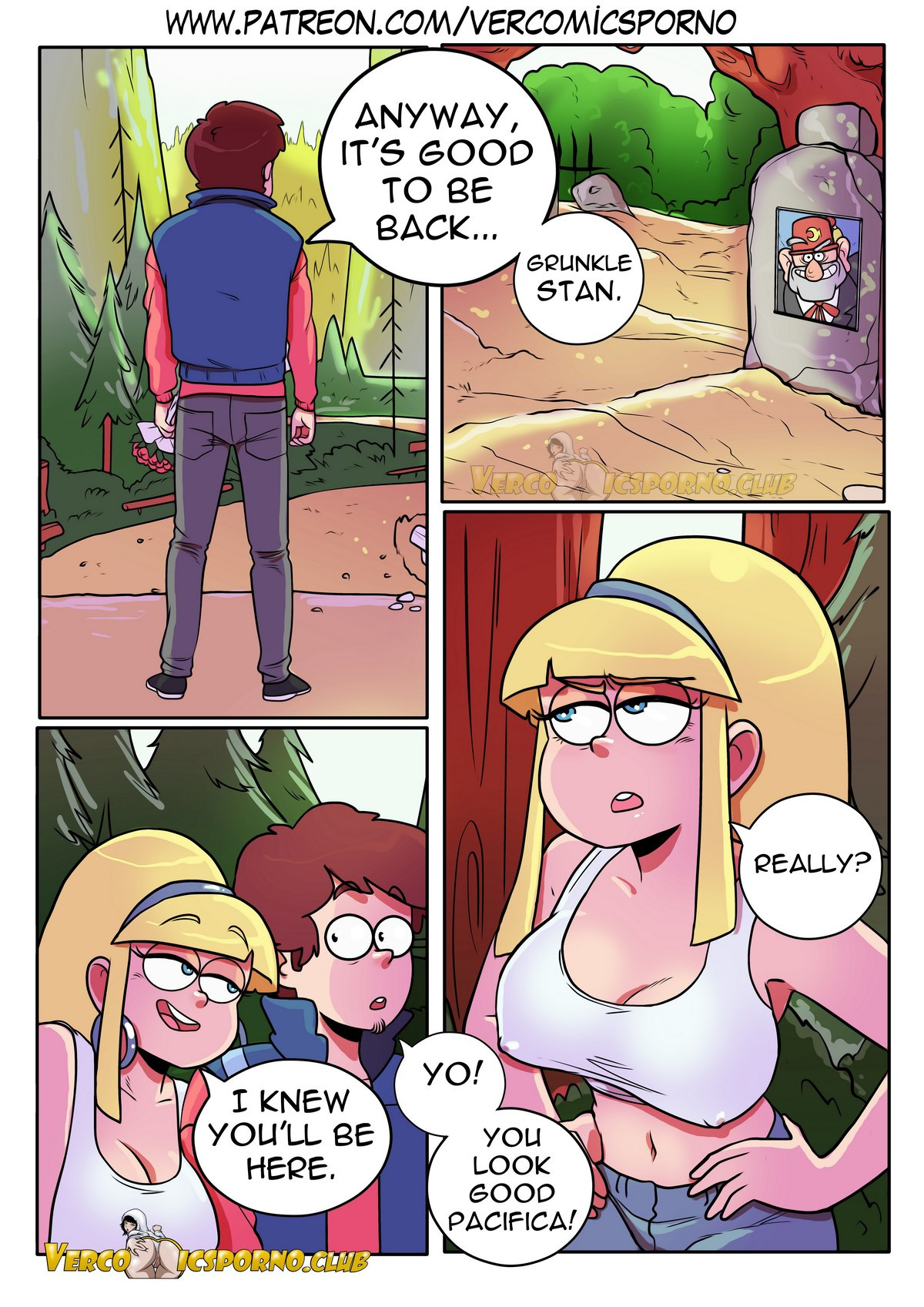 Gravity Falls: The Next Summer -  -  -  -  - page 3 full