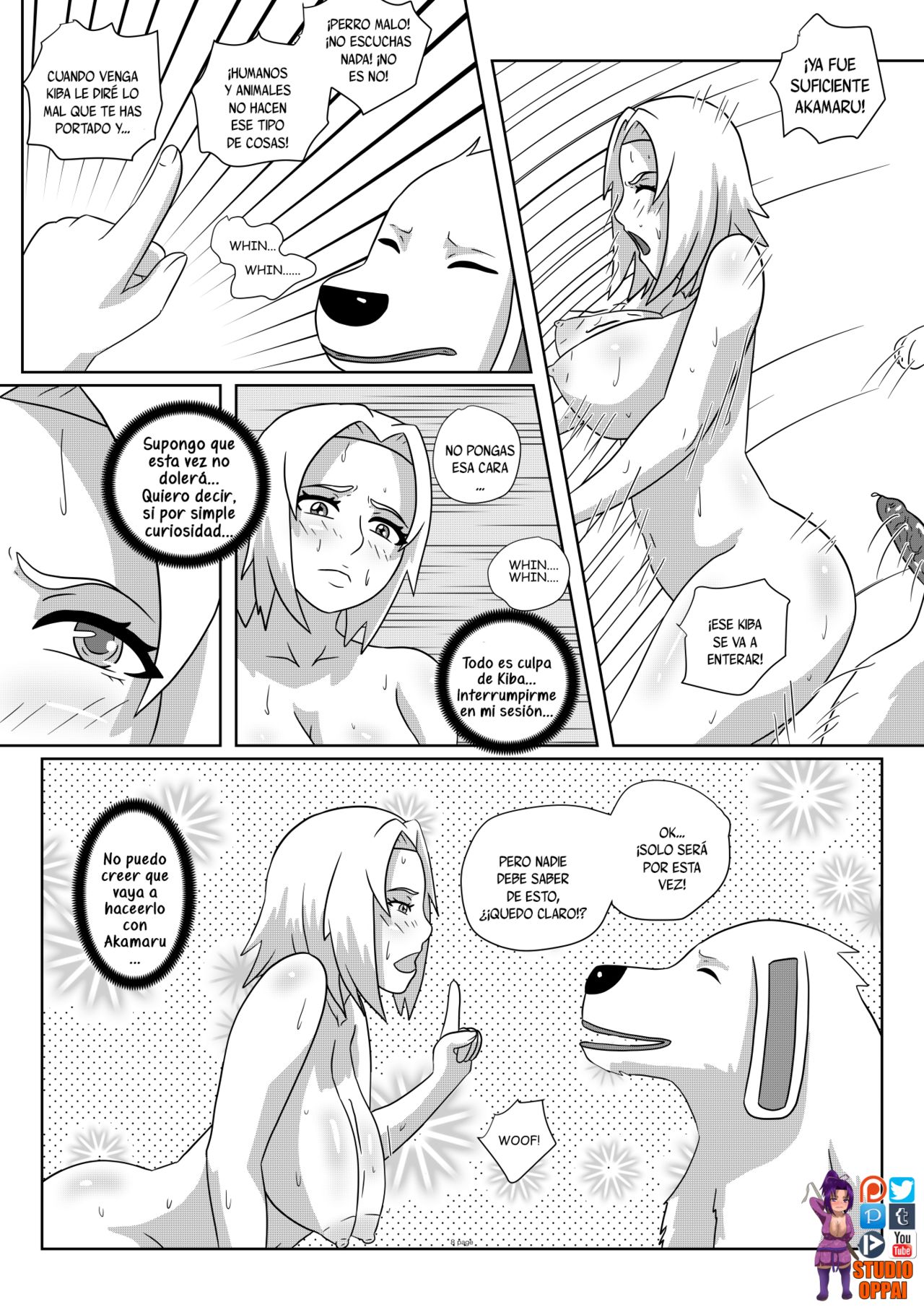 Sakura X Akamaru page 9 full