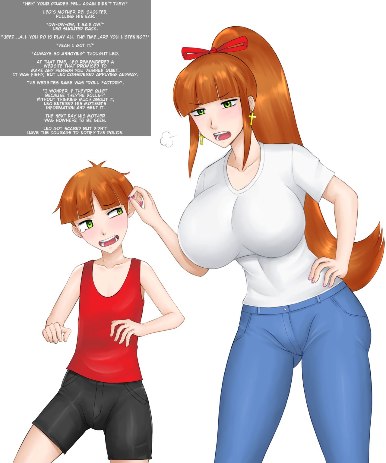 What if Mom Became a Sex Doll? page 1 full
