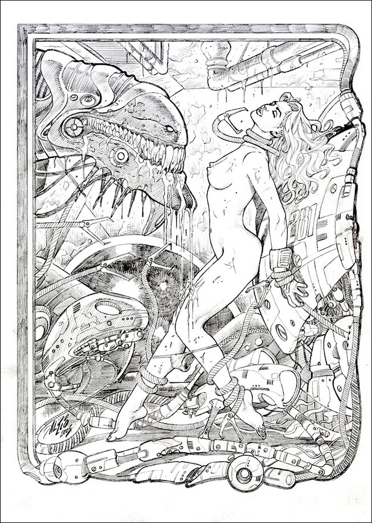 Adult Comic Artbook page 2 full