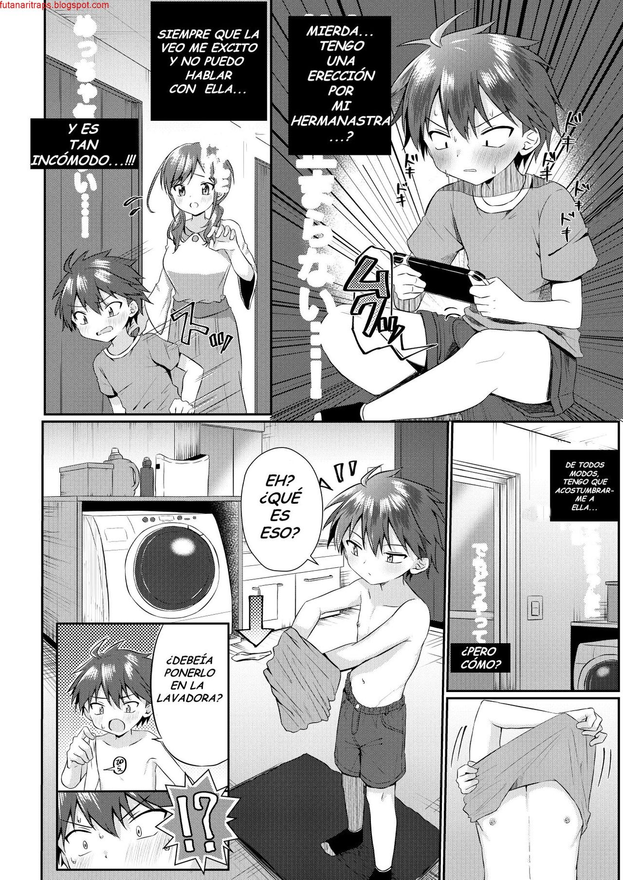 Futanari no Onee-chan ni Shasei Kanri Sarete Gyaku Anal Saretemasu! | His Futanari Sister Manages His Ejaculation And Pegs Him! page 4 full
