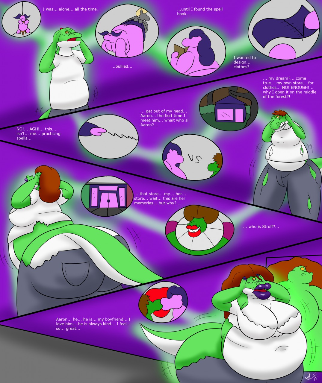 Goddess's Love page 8 full