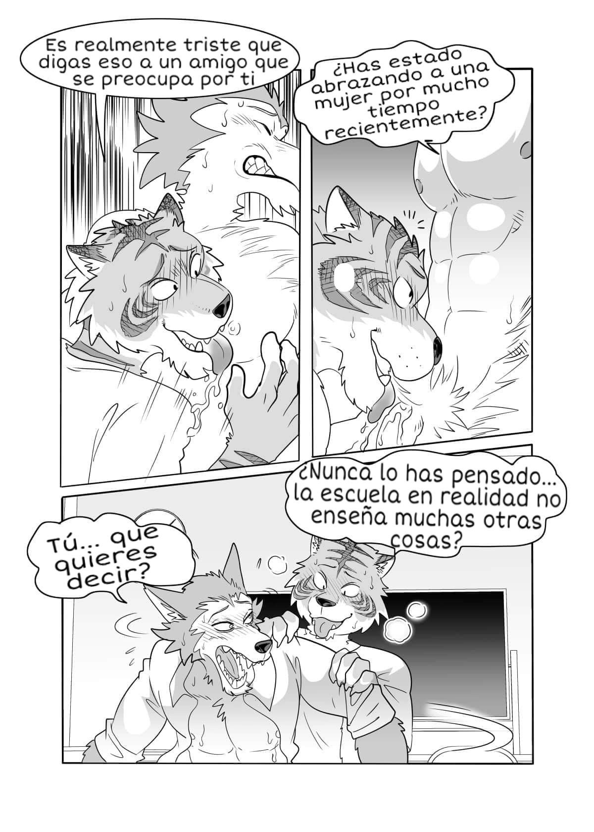 Educación Sexo de Tigre y Ciervo  | Sex Education from Tiger and Deer page 9 full