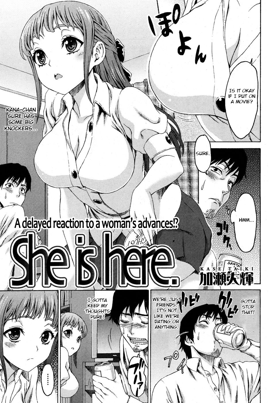 She is here. page 1 full