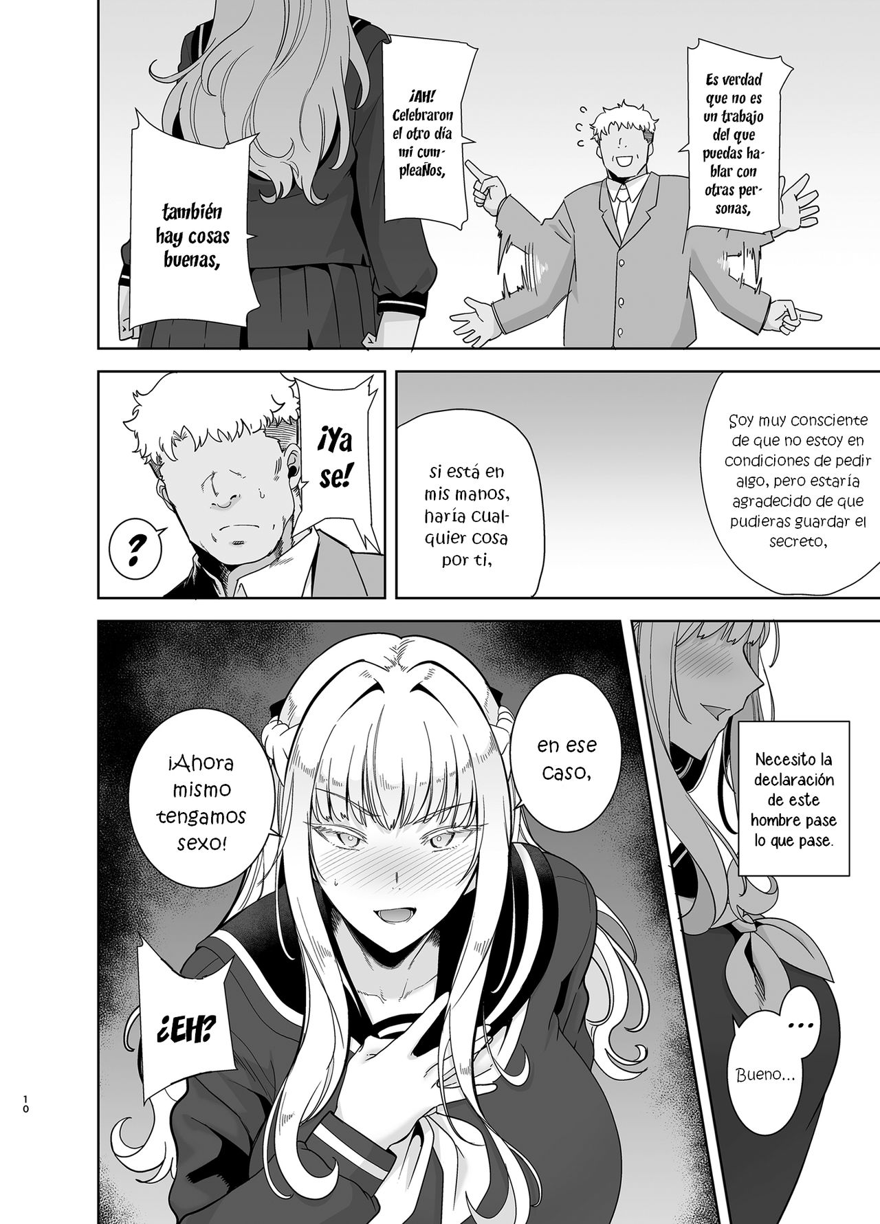Seika Jogakuin Koutoubu Kounin Sao Oji-san 4 page 9 full