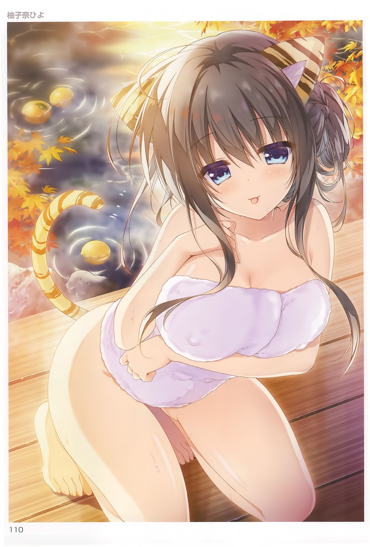 Yuzuna Hiyo Illust Collection page 3 full