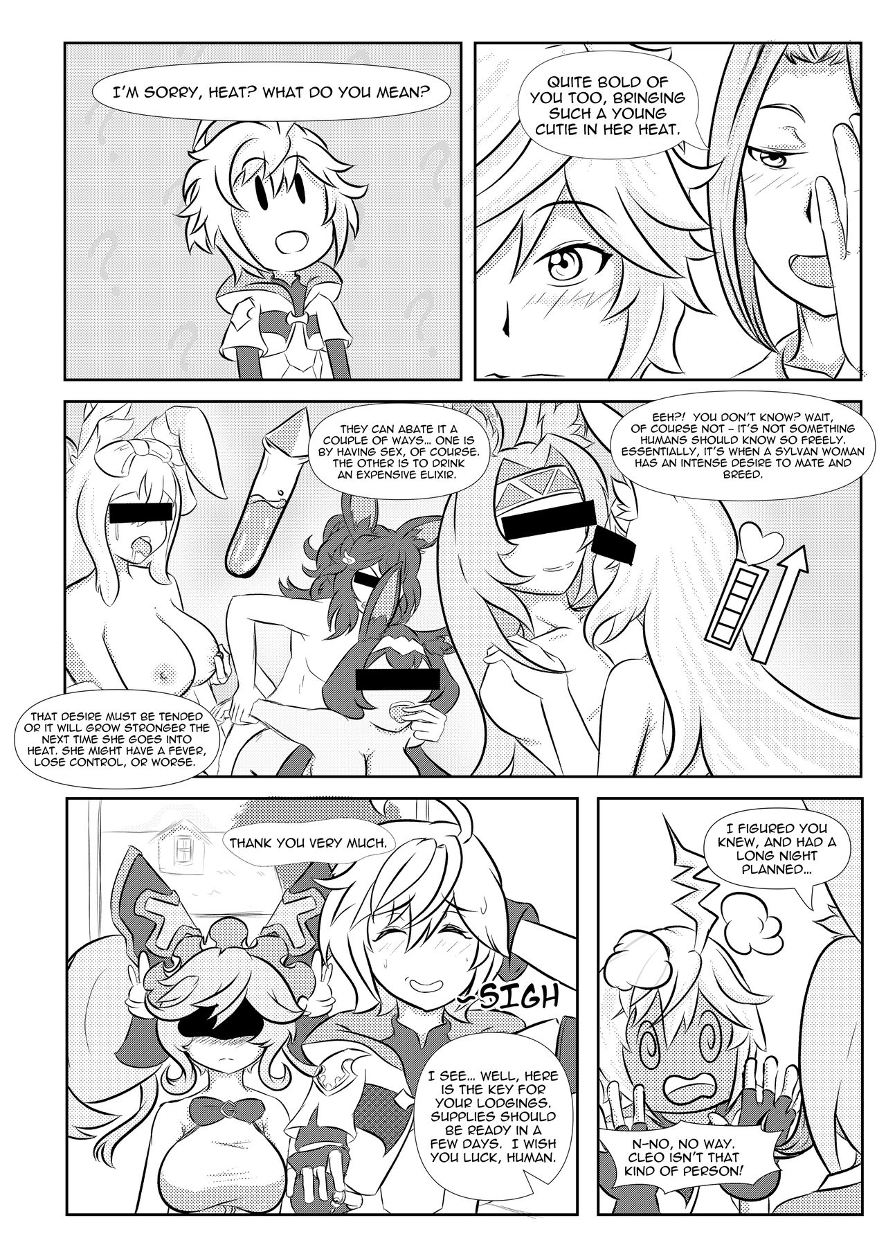 Cleo in Heat page 4 full