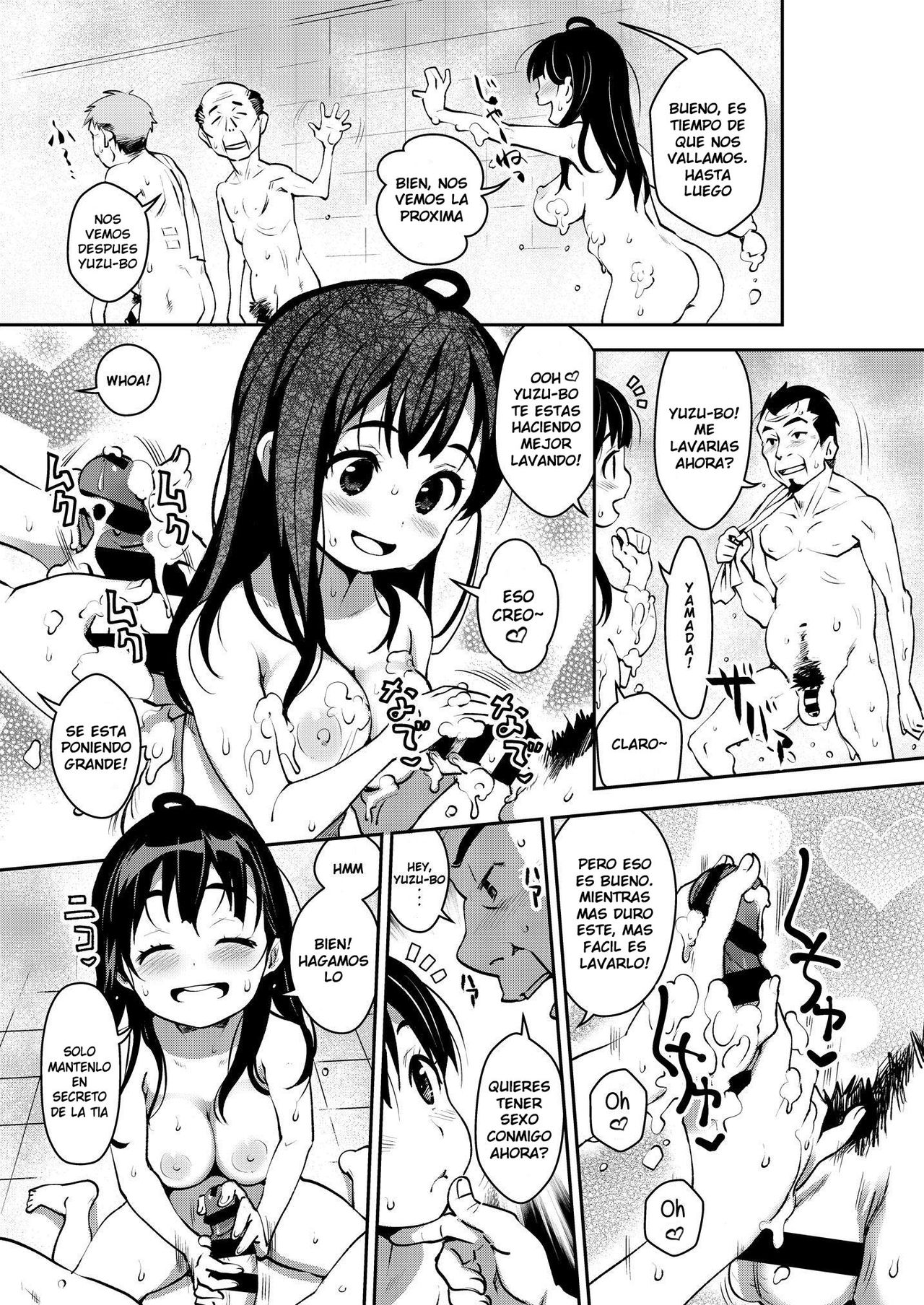 Inakax 3! Koushuu Yokujou to Koshitsu Sauna de Asedaku Ecchi Hen page 4 full
