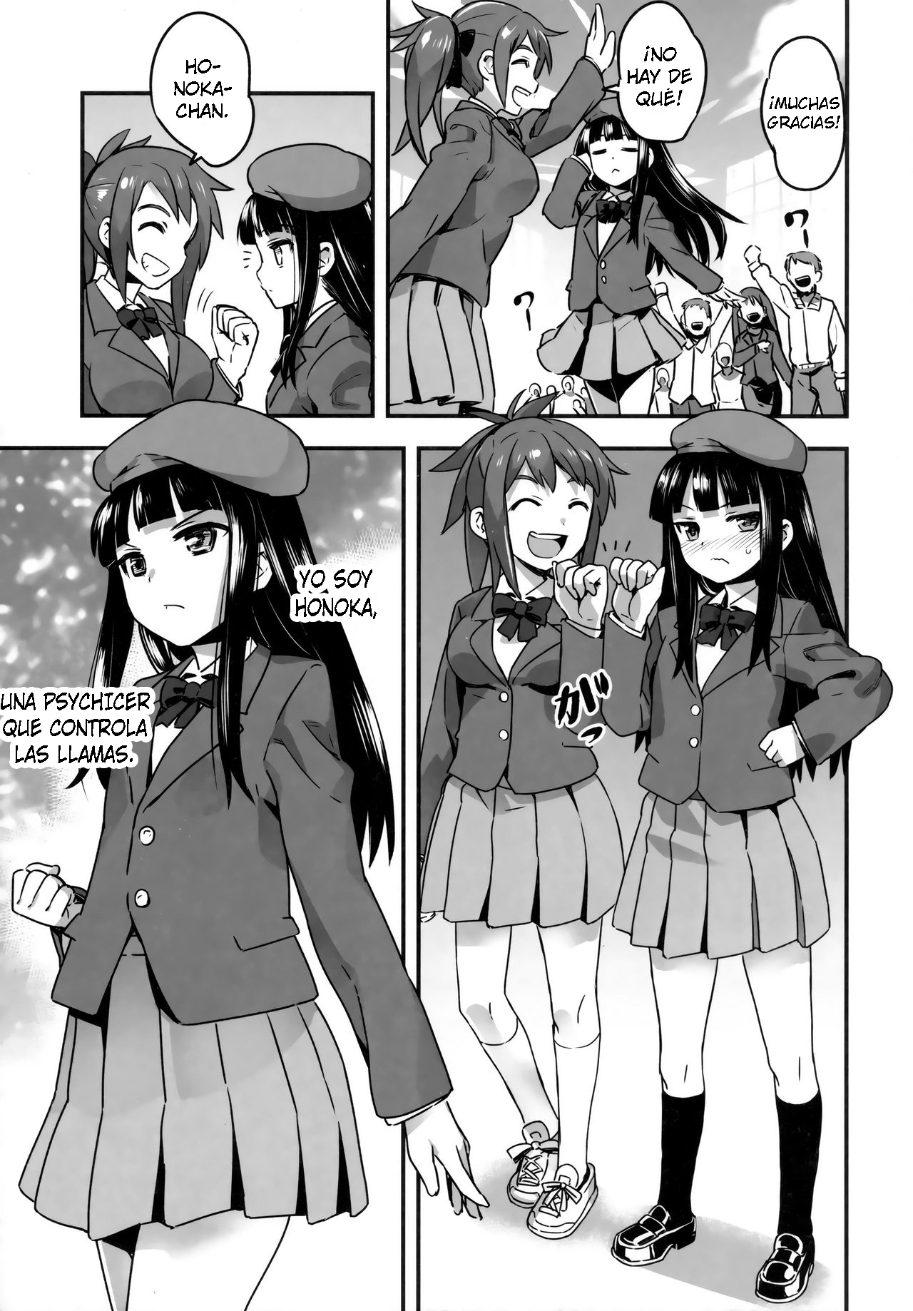 Hadakahime Honoka San Kyodai Osubuta vs Chounouryoku Shoujo! page 7 full