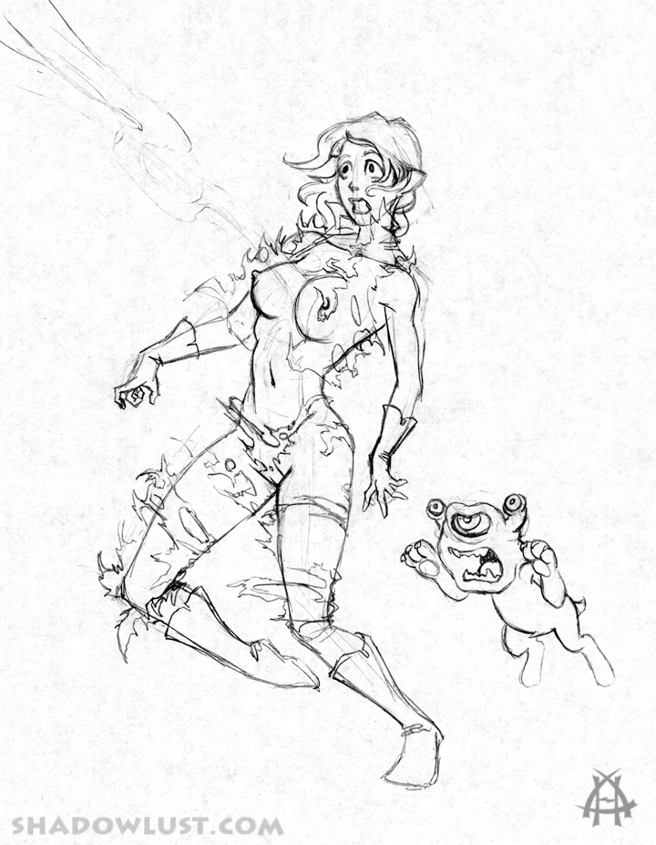 Zarathul/Necrovert/Andrew Hunter - Sketch Works page 9 full