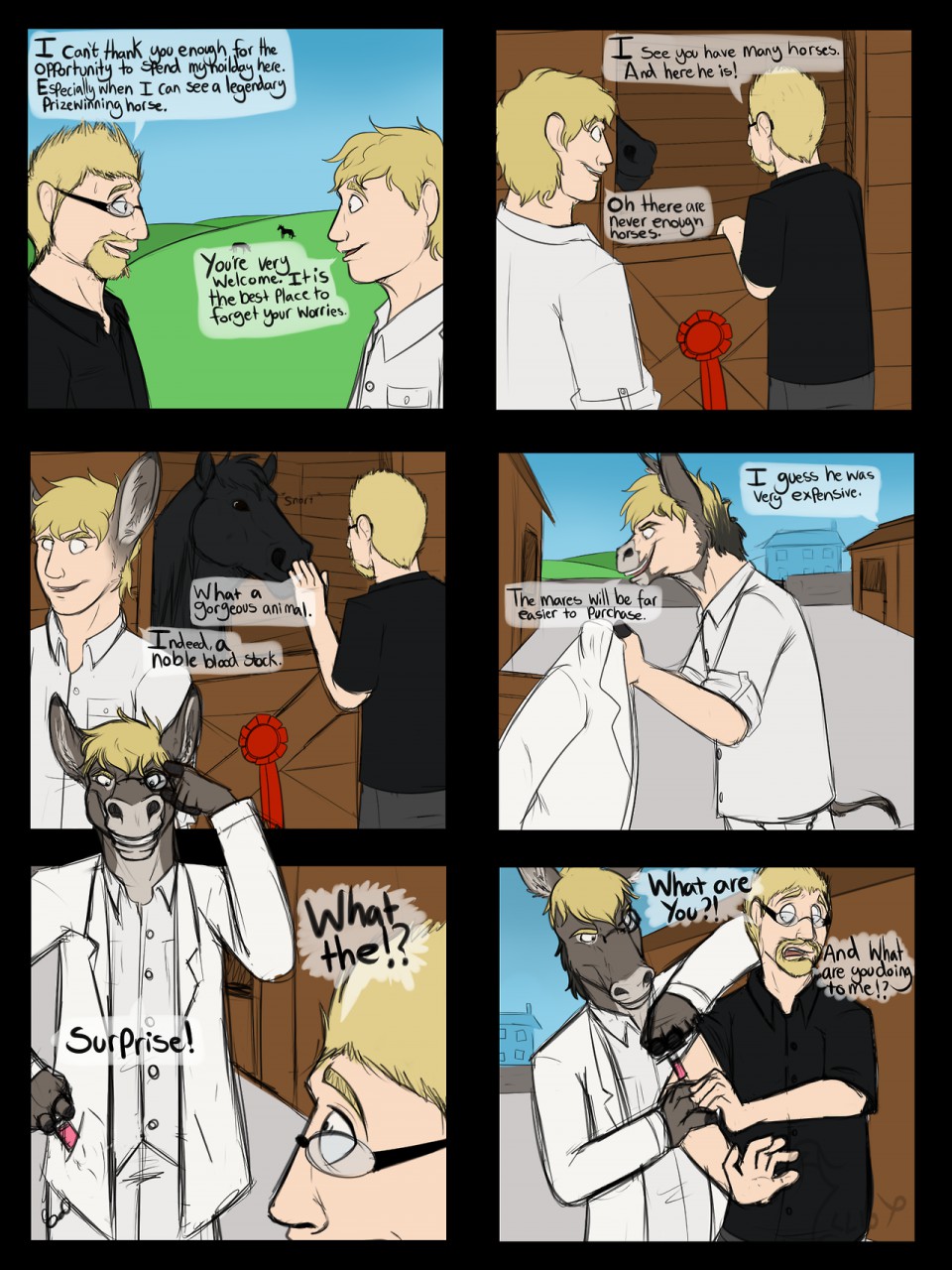 A mare for a prizewinning stallion page 1 full