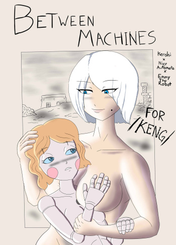 2b and Emmy Yuri Doujin cover
