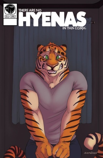 There are no hyenas in this comic + Extras cover