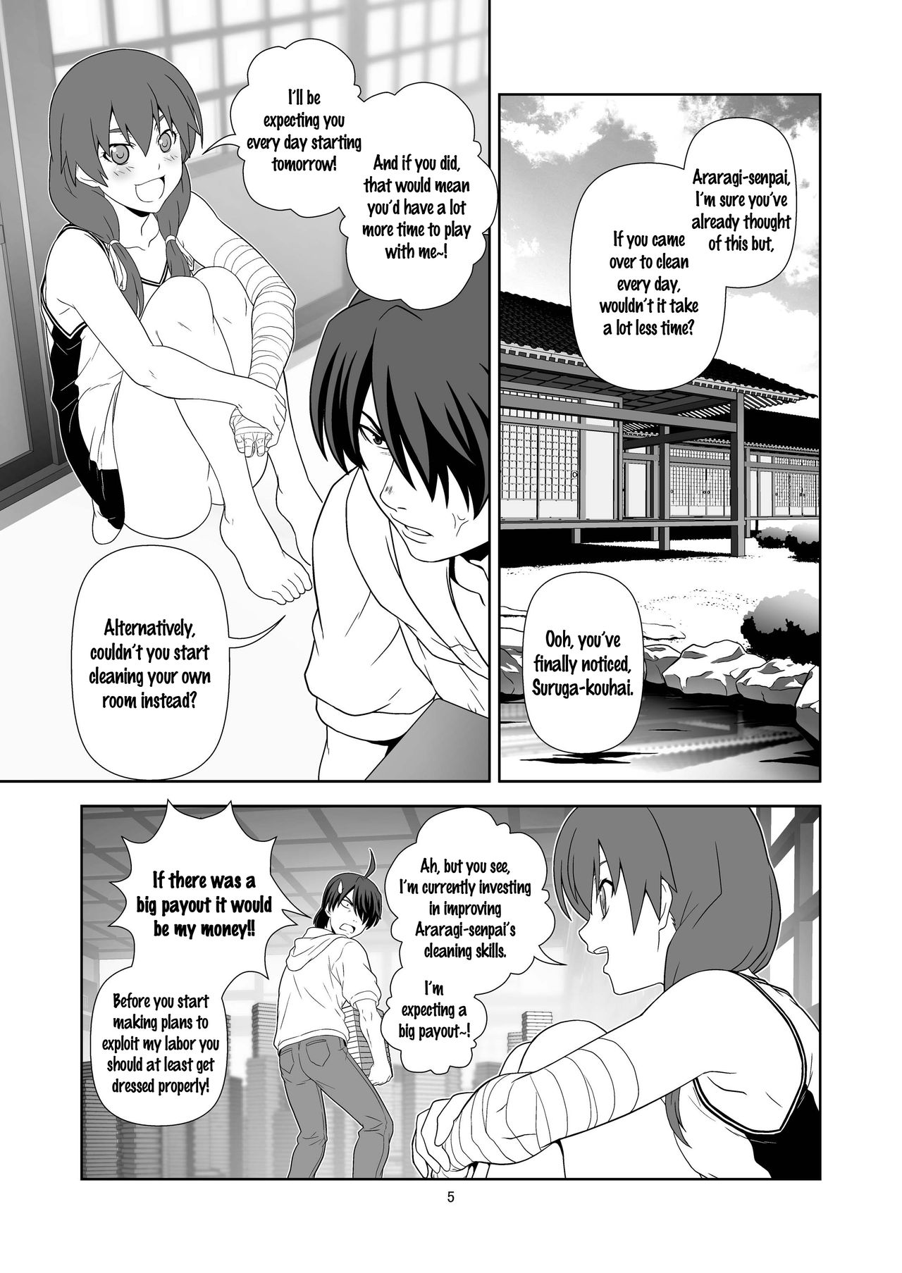 Nagamonogatari | Extenstory page 4 full
